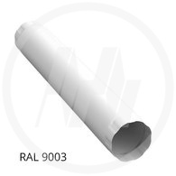 Труба соединительная 1м (89мм) МК-Бауфорт